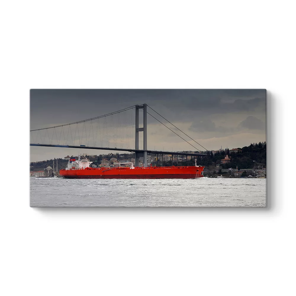 Boğaz Köprüsü ve Gemi Tablosu - Model 5